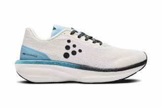 Craft Running Shoes Pro Endur Distance (Stability) white/aquamarine blue Men